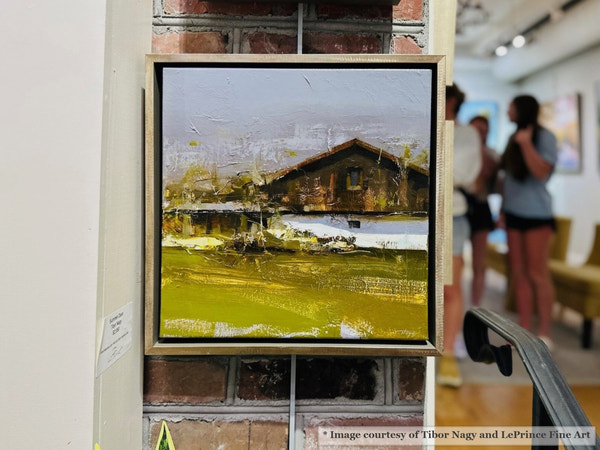 Floater Frame in Art Gallery Gold 