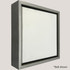 Logan - Italian Silver Floater Frame Profile