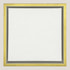Marion - White & Gold Floater FramePicture Frame