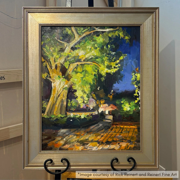 Middleton - Wide Champagne Plein Air FramePicture Frame