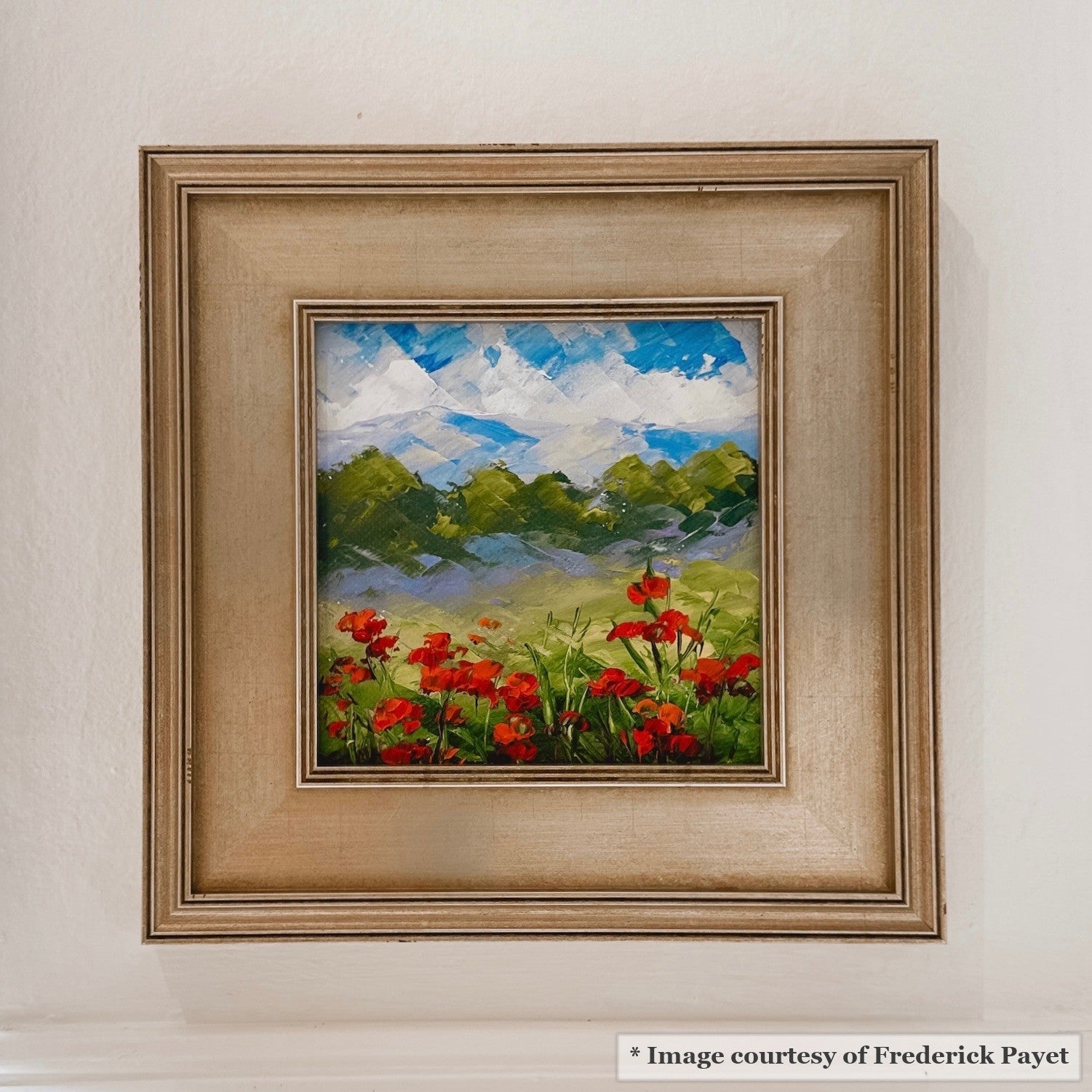 Middleton - Wide Champagne Plein Air FramePicture Frame