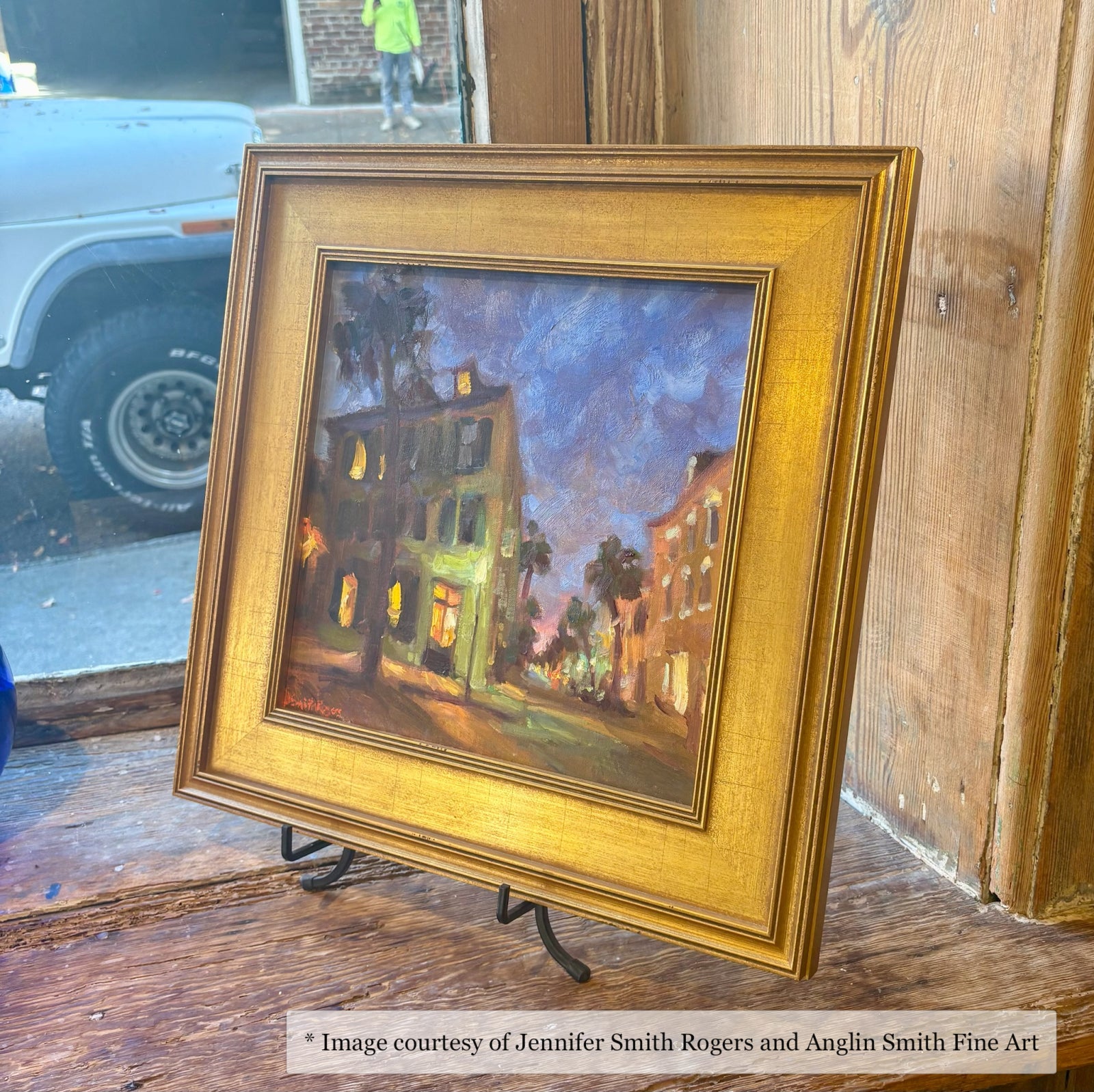 Middleton - Wide Gold Plein Air FramePicture Frame