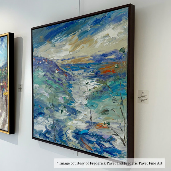 Newbury - Dark Wood Floater FramePicture Frame