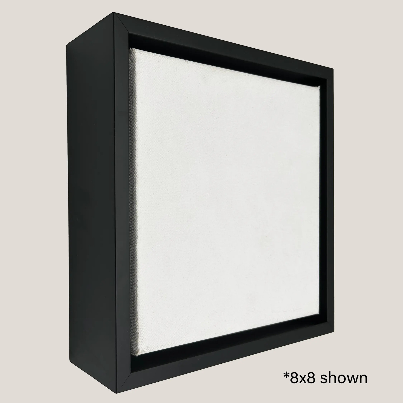 Osborne - Deep Black Gallery Floater Frame