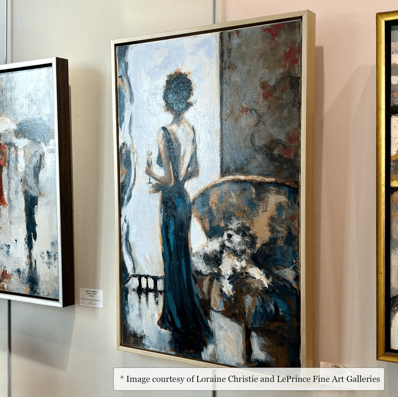 Pinckney - Champagne Gallery Floater FramePicture Frame