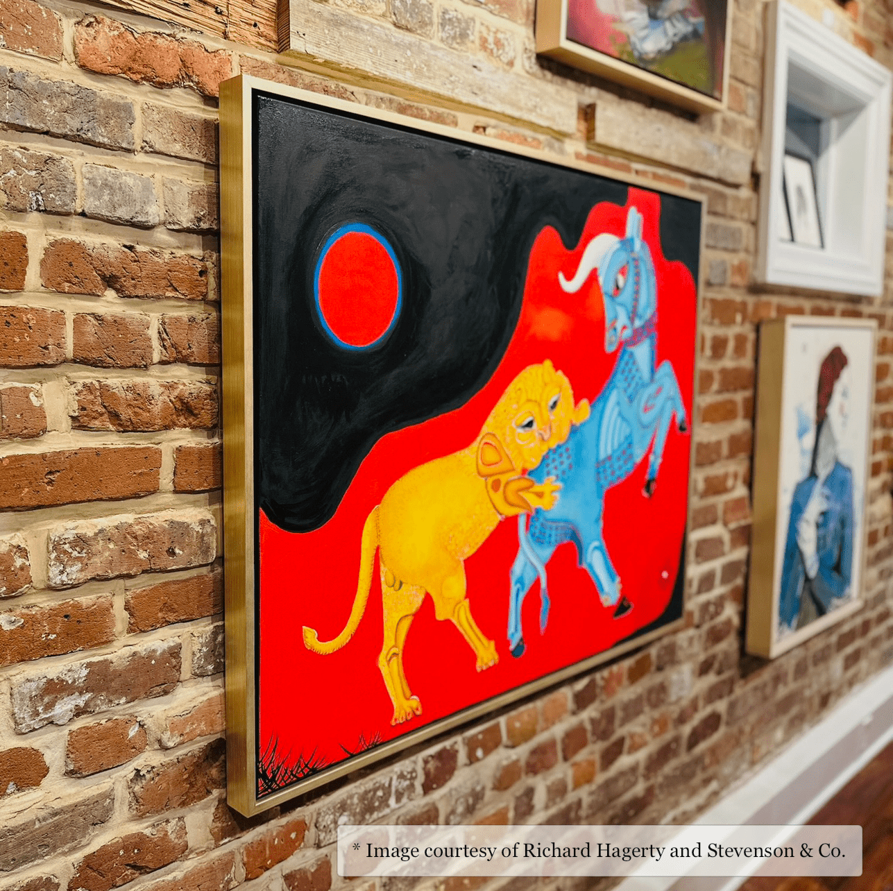 Pinckney - Gold Gallery Floater FramePicture Frame