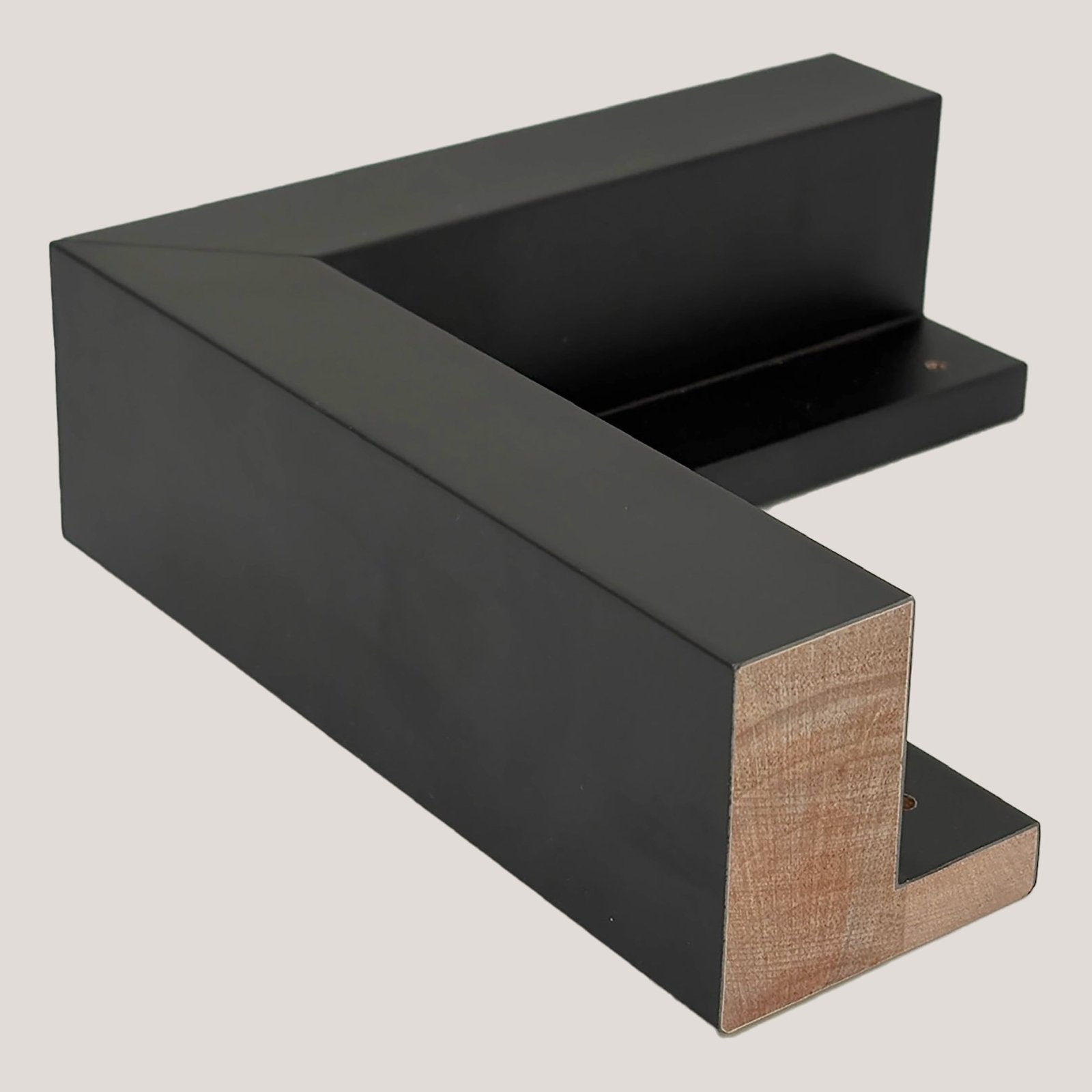 Prioleau - Wide Black Floater FramePicture Frame
