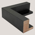 Prioleau - Wide Black Floater FramePicture Frame