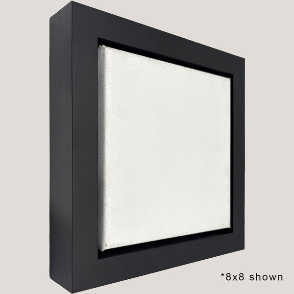 Prioleau - Wide Black Floater FramePicture Frame