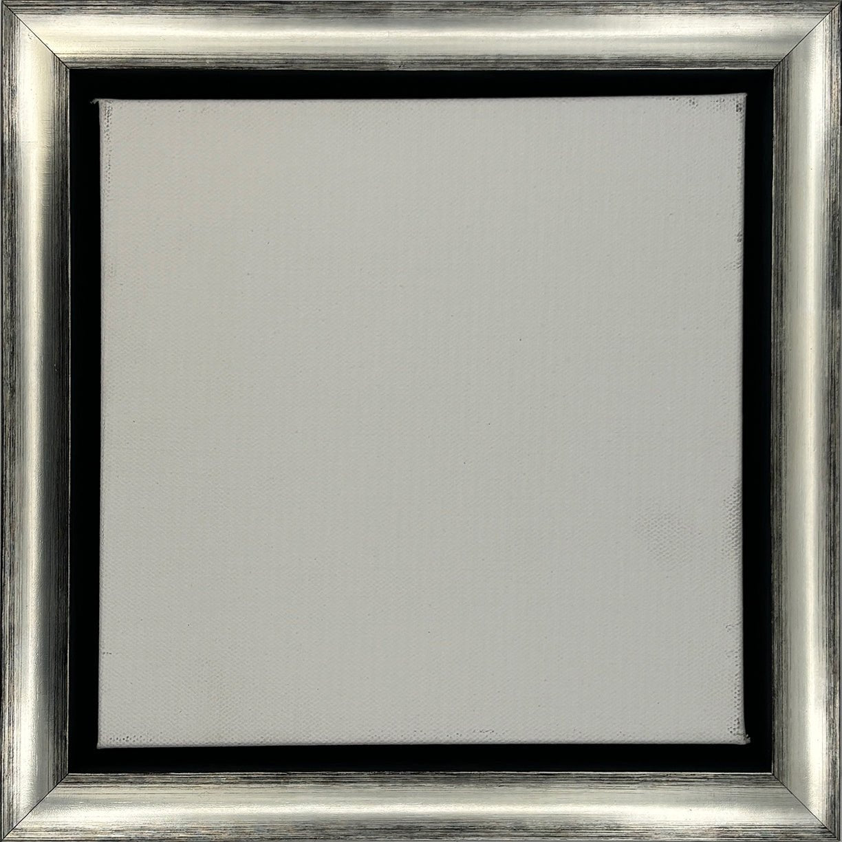 Reid - Silver & Black Floater FramePicture Frame