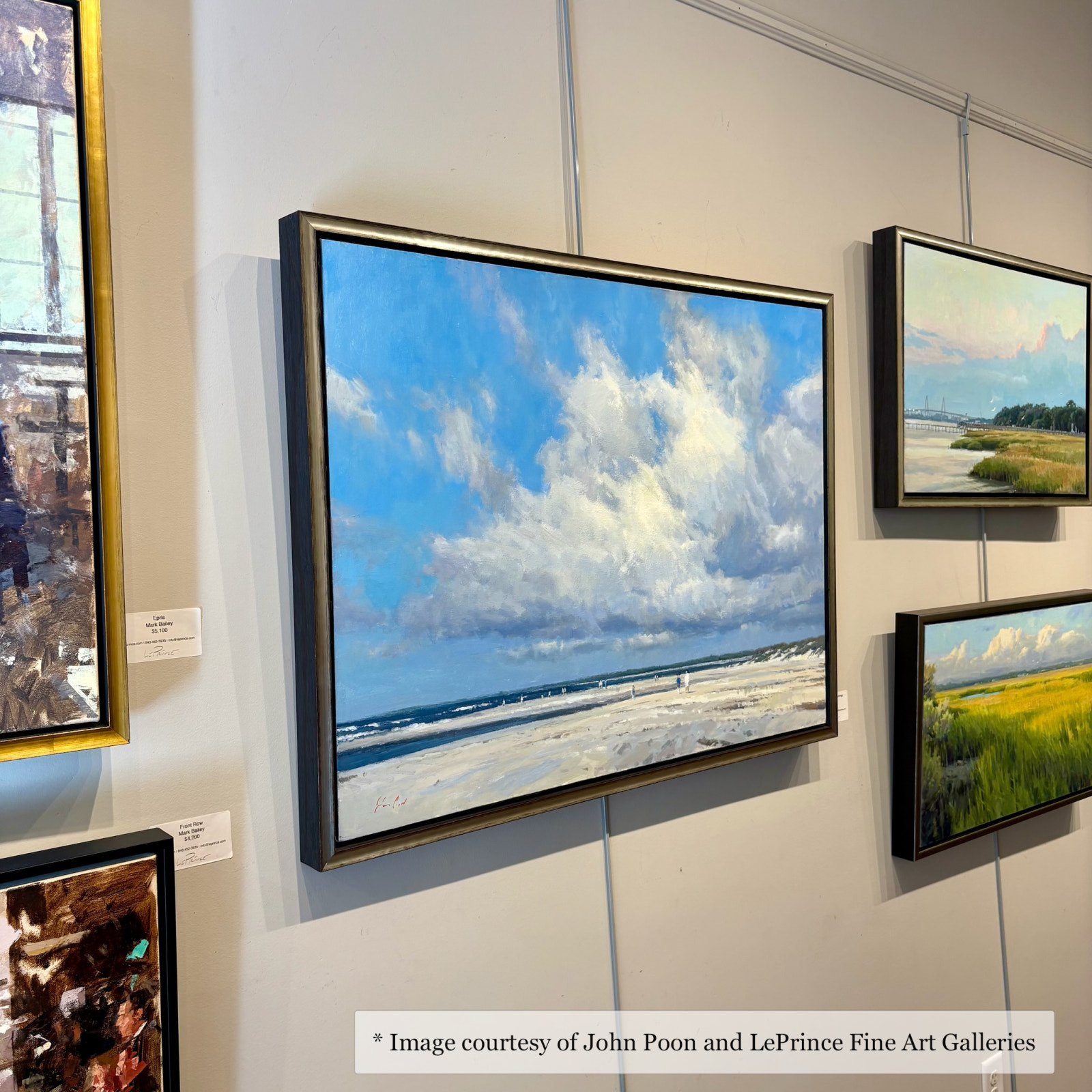 Reid - Silver & Black Floater FramePicture Frame