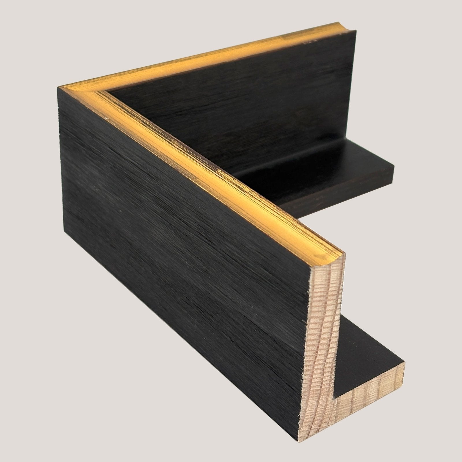 Rhett - Deep Gold Floater Frame