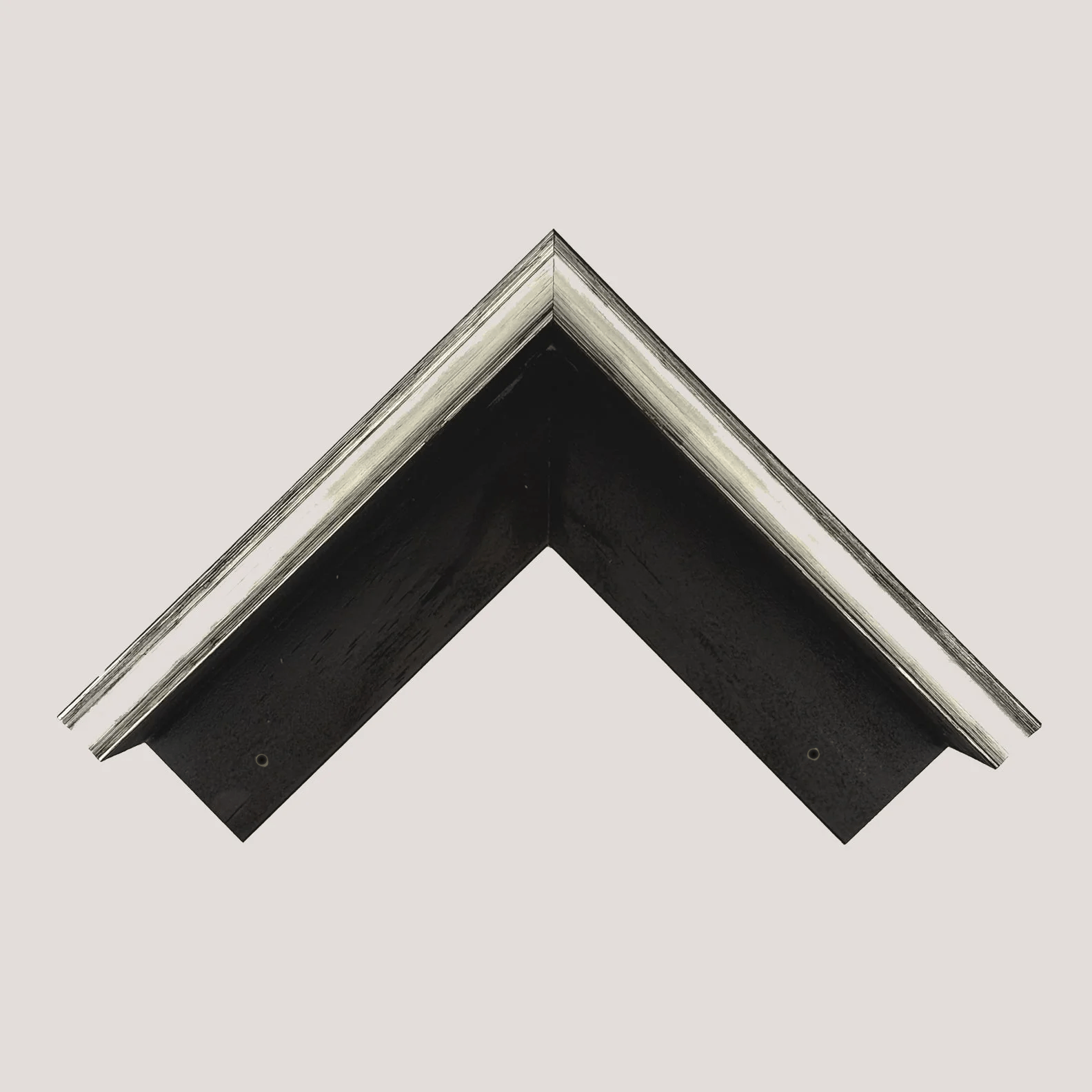 Rhett - Deep Silver Floater FramePicture Frame