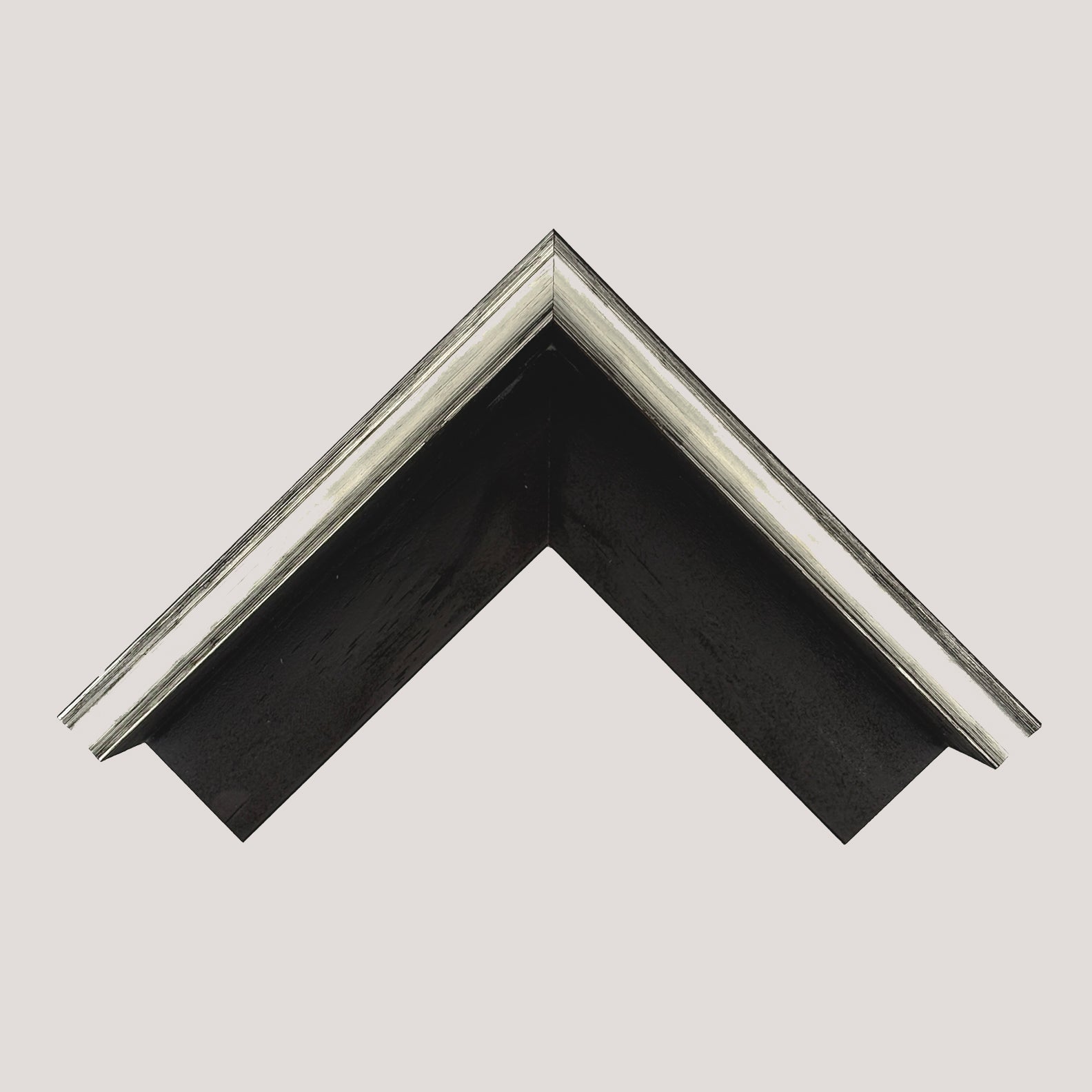Rhett - Deep Silver Floater FramePicture Frame
