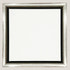 Rhett - Deep Silver & Gray Floater FramePicture Frame