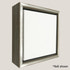 Rhett - Deep Silver & Gray Floater FramePicture Frame