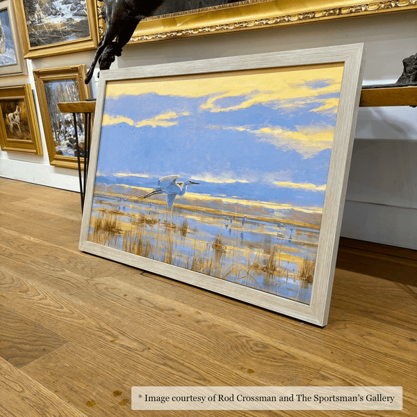 Riley - Flat Weathered White FramePicture Frame