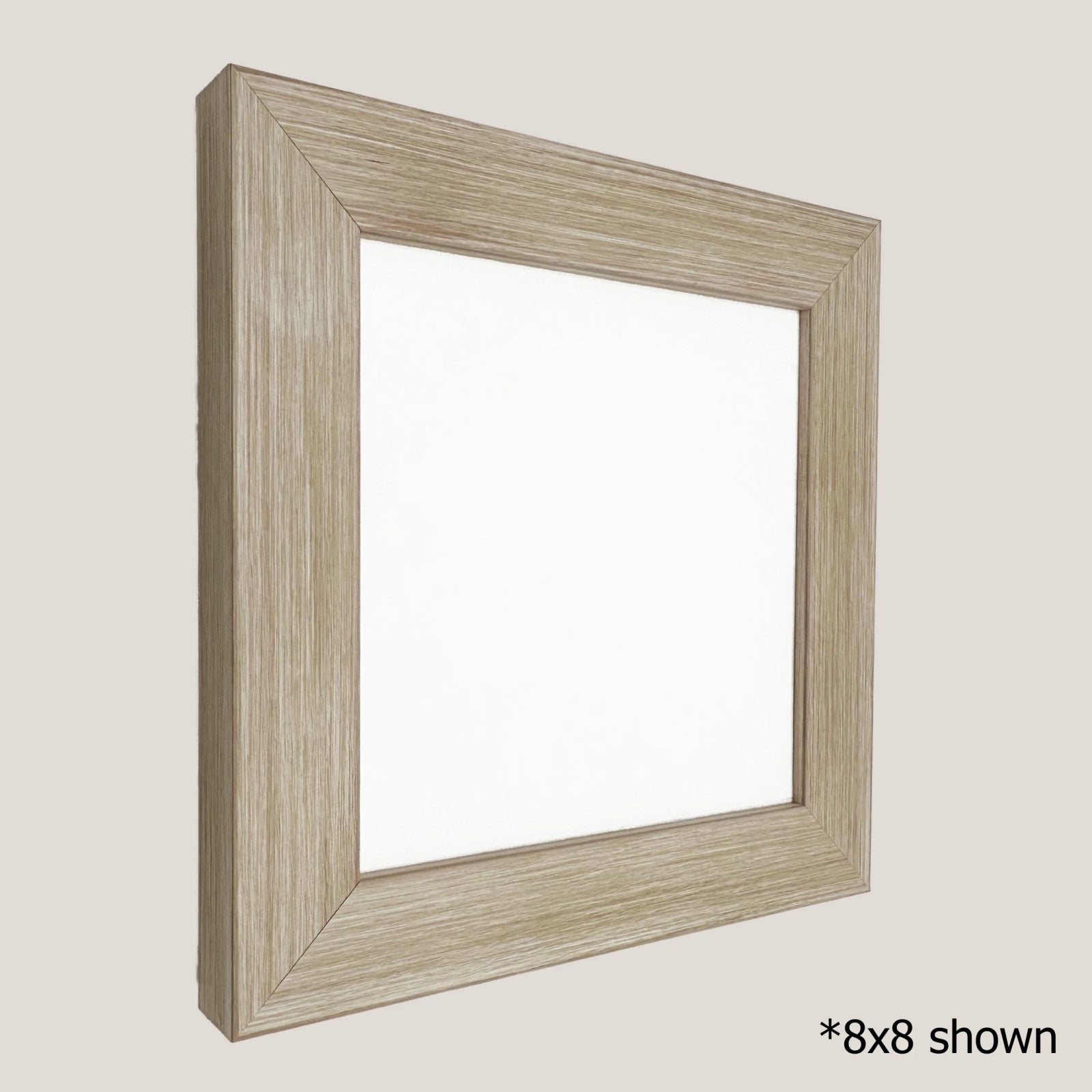 Riley - Flat Weathered White FramePicture Frame