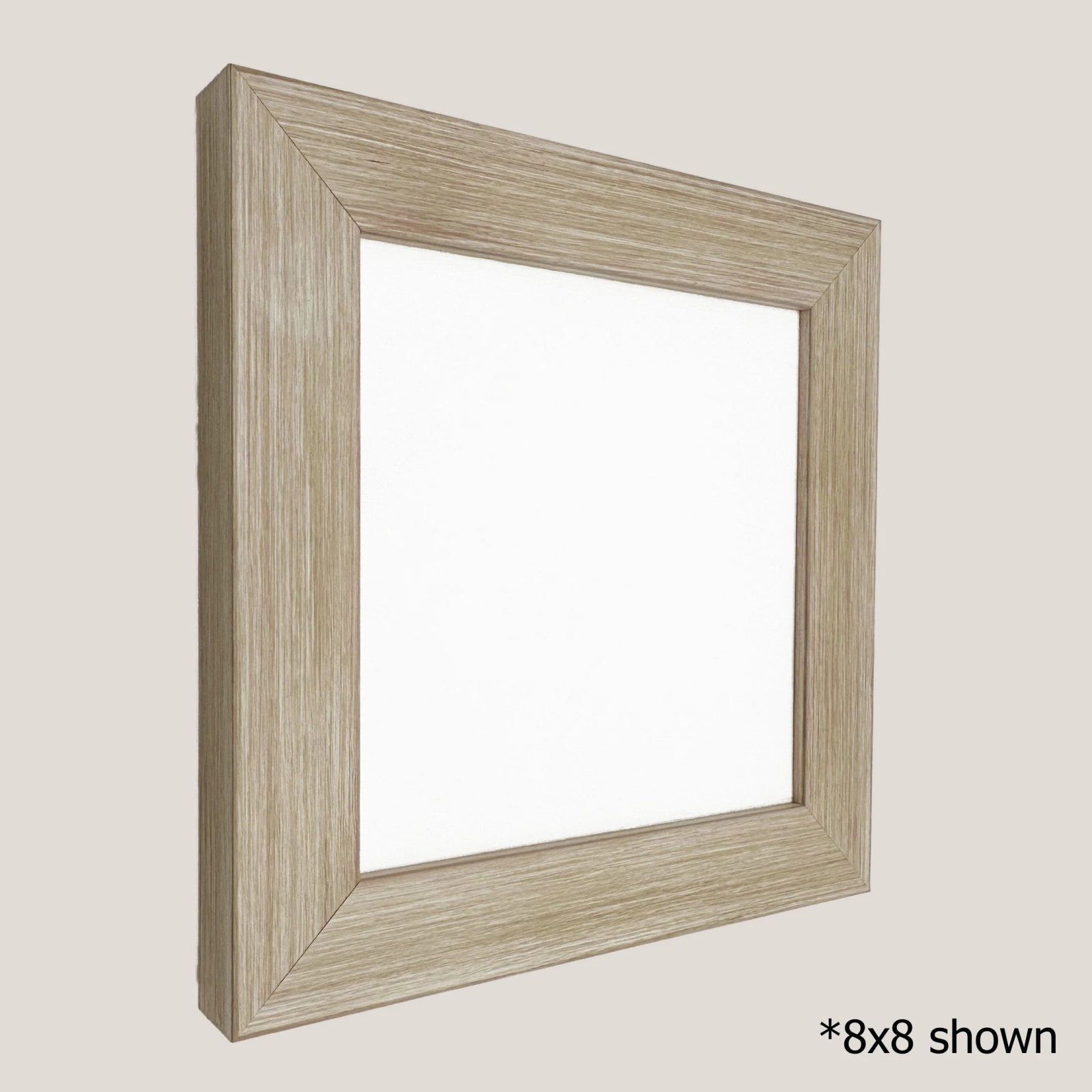 Riley - Flat Weathered White FramePicture Frame