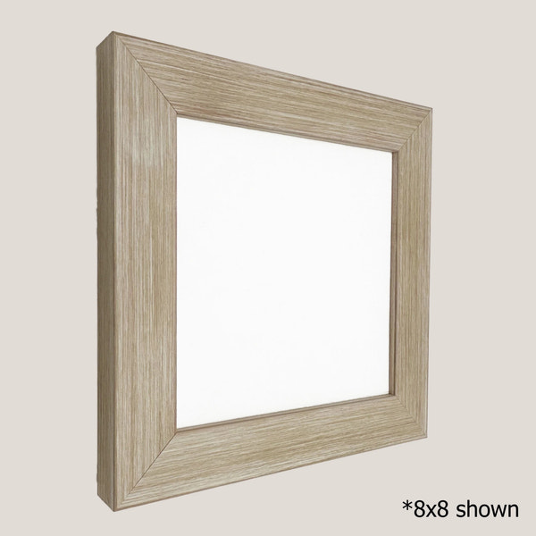Riley - Flat Weathered White FramePicture Frame