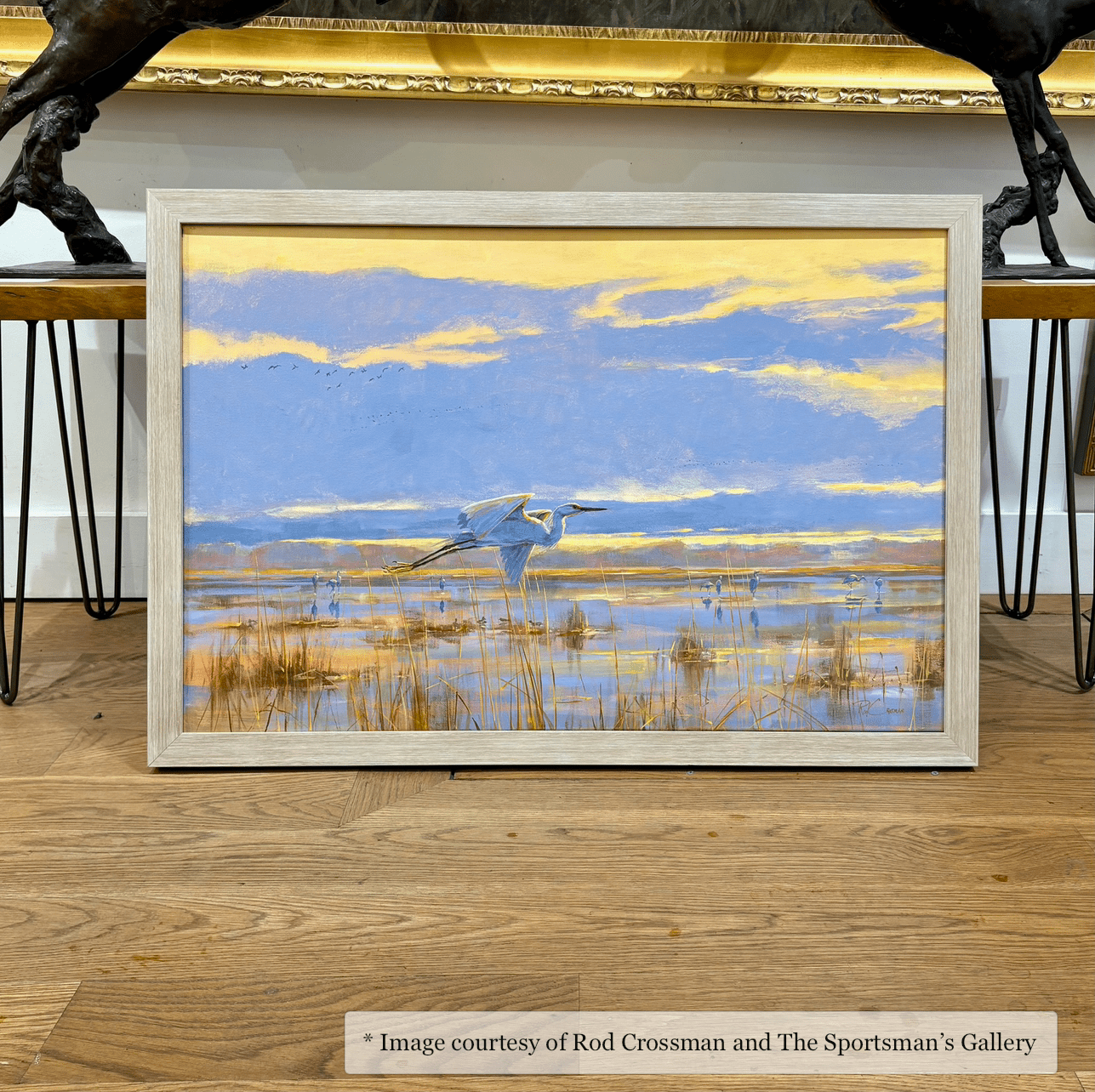 Riley - Flat Weathered White FramePicture Frame