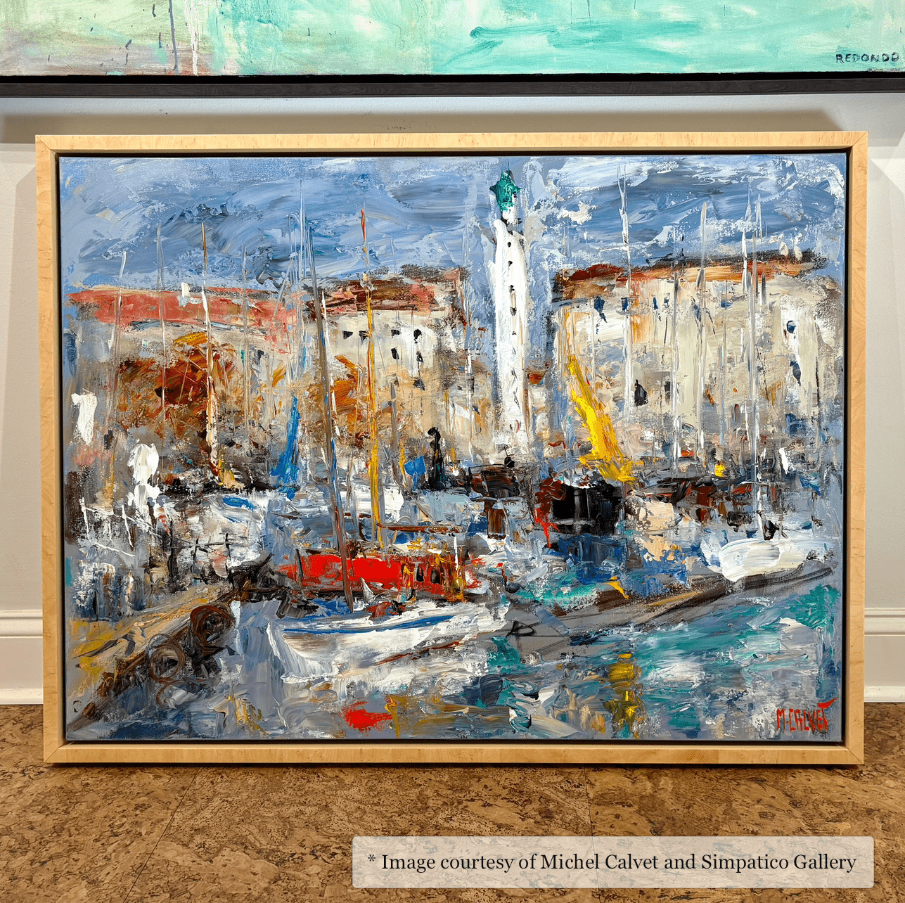 Romney - Birdseye Maple Floater Frame