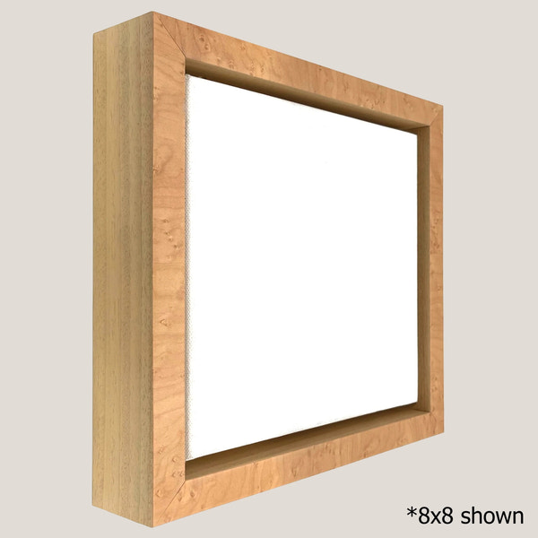 Romney - Birdseye Maple Floater Frame