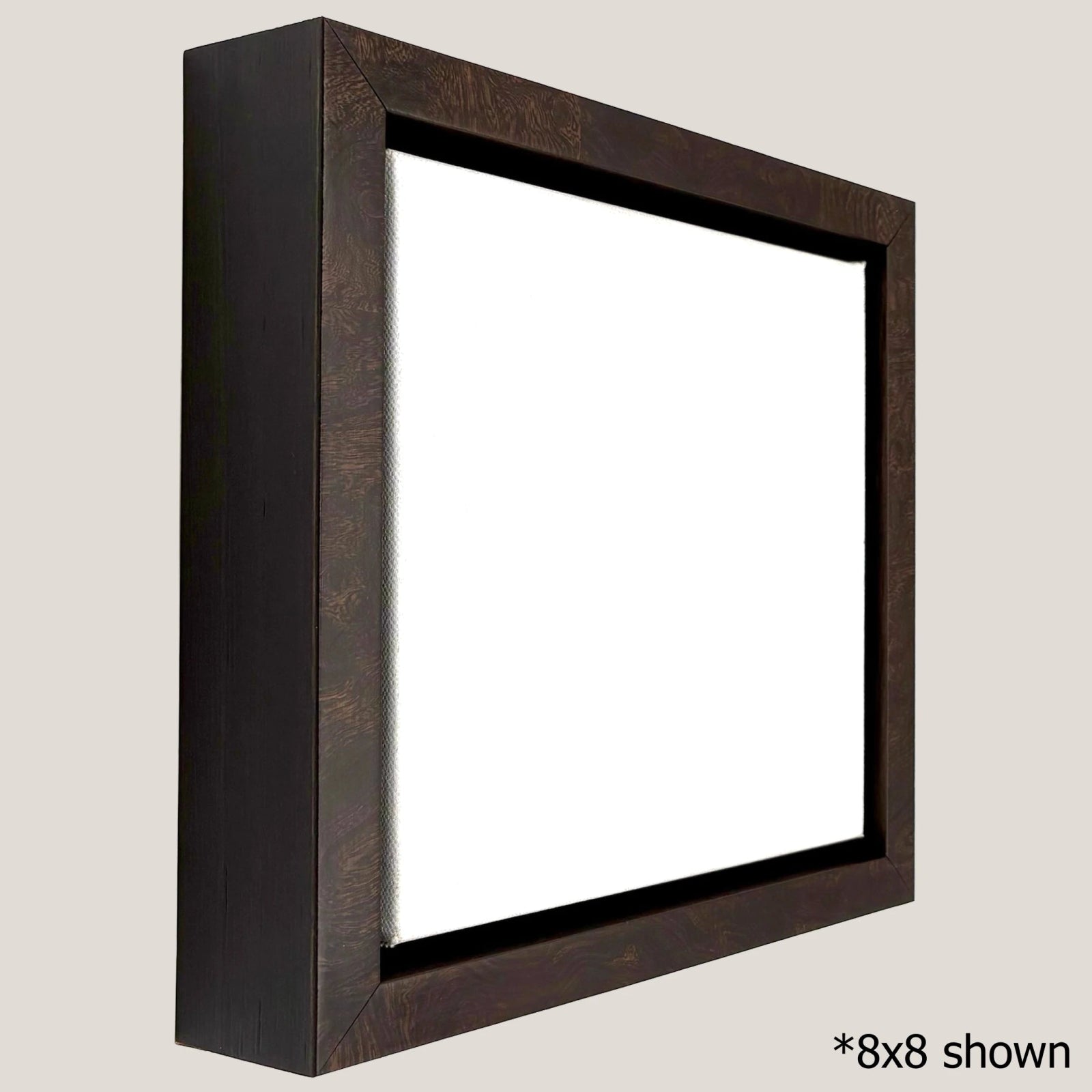 Romney - Elm Burl Floater Frame