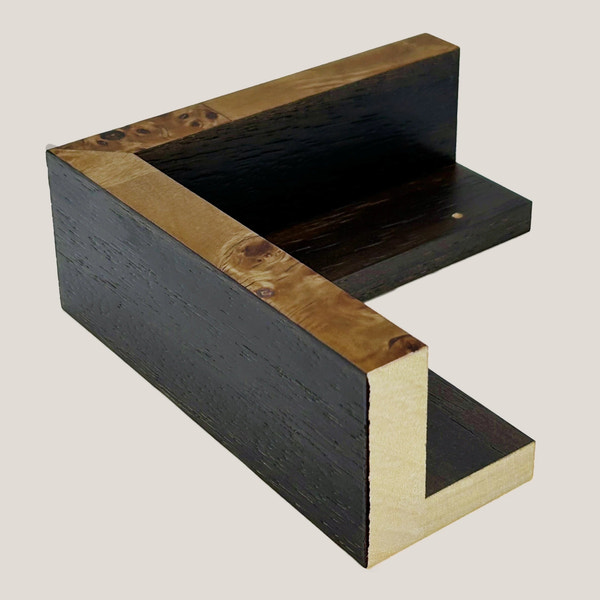 Romney - Poplar Burl Floater Frame