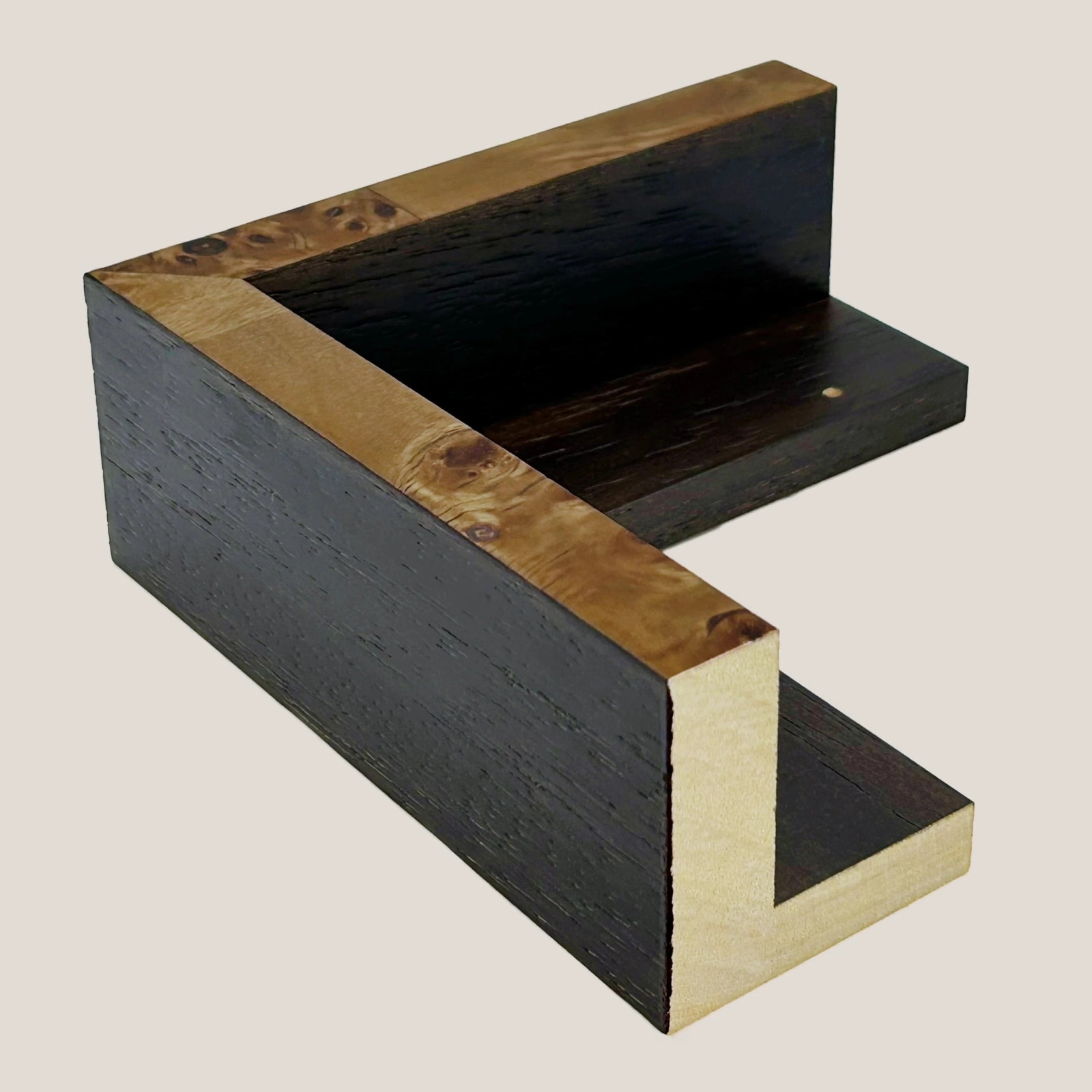 Romney - Poplar Burl Floater Frame