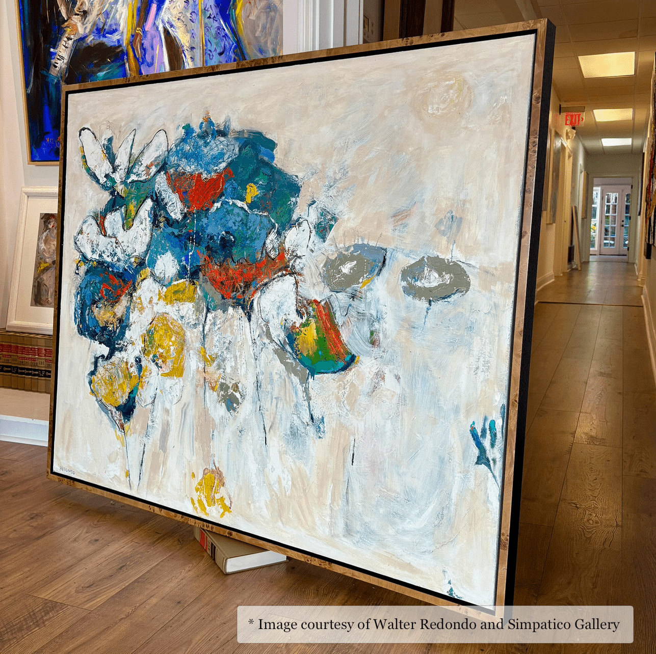 Romney - Poplar Burl Floater Frame