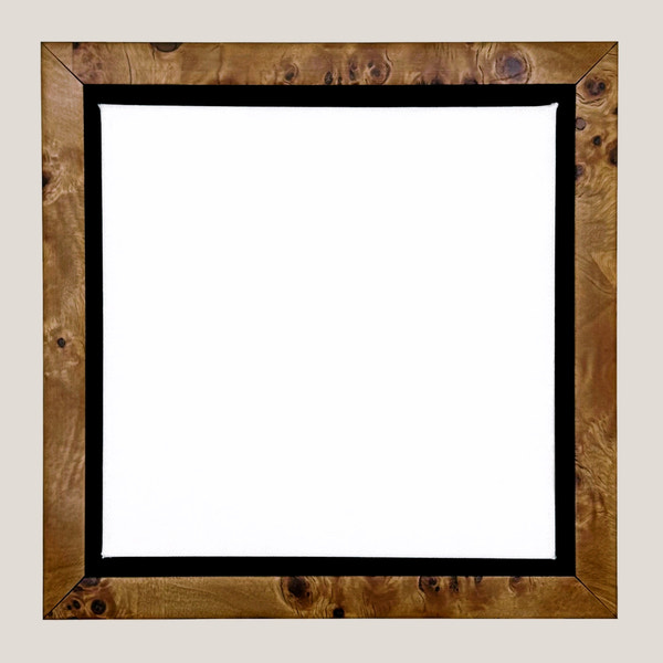 Romney - Poplar Burl Floater Frame