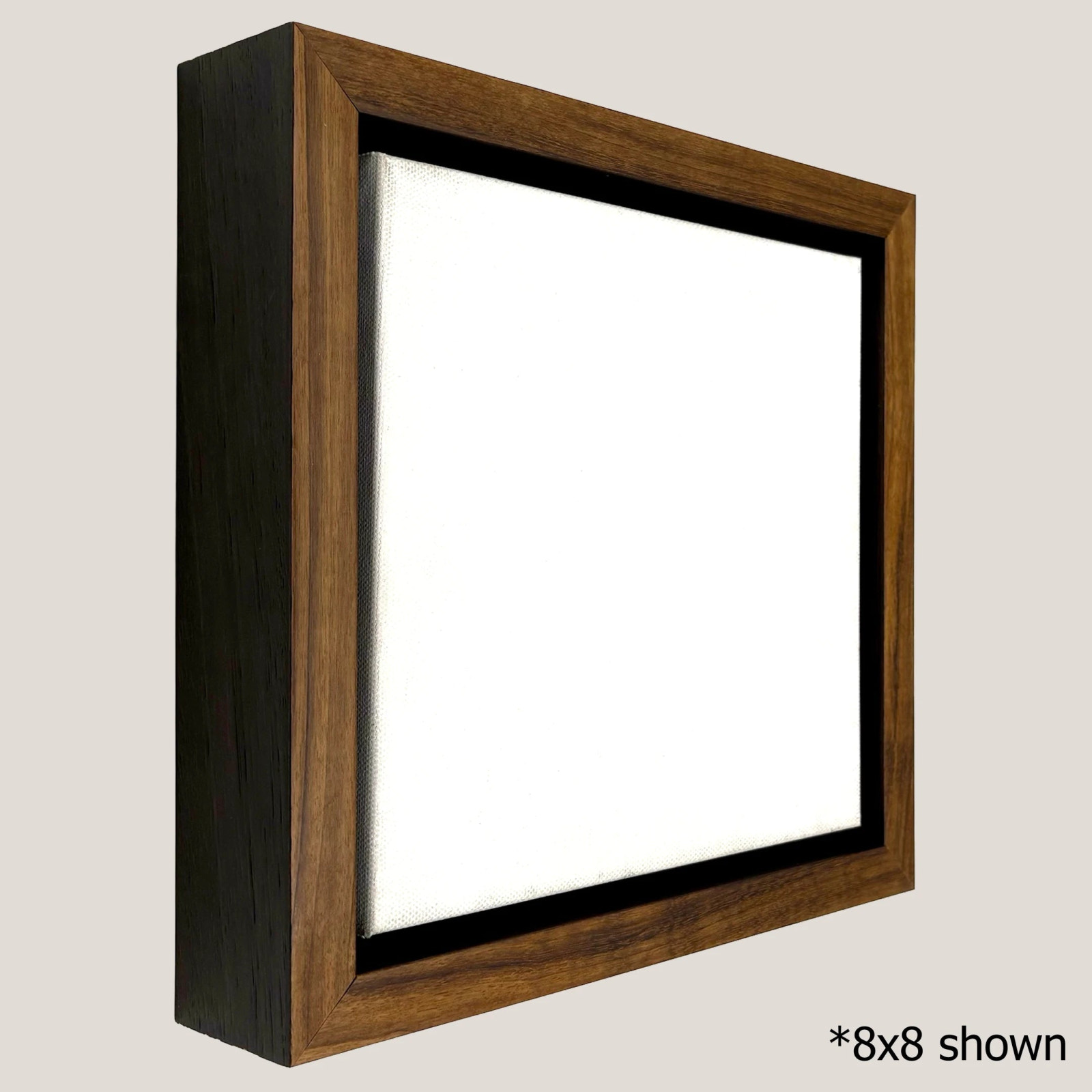 Romney - Walnut Floater Frame