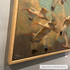 40x60 Romney - Birdseye Maple Floater Frame Contemporary painting of Bird by Brandon Finnorn