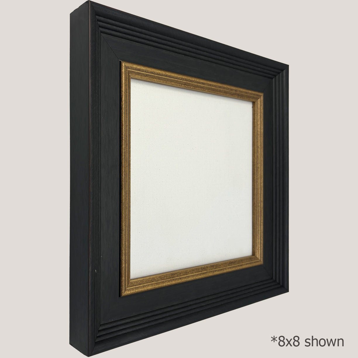 Rutledge - Cassetta Black and Gold FramePicture Frame