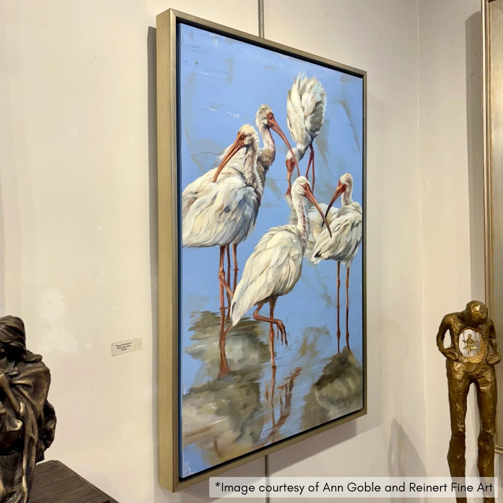 Silver Leaf Floater Frame - CooperPicture Frame