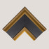 Vendue - Wide Black Gold FramePicture Frame