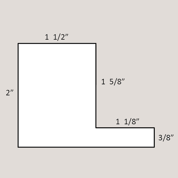 Wentworth - Wide Black Floater FramePicture Frame