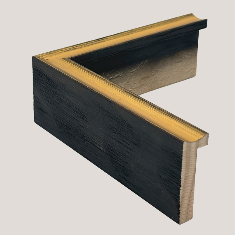 Gadsden - Thin Gold & Black Frame