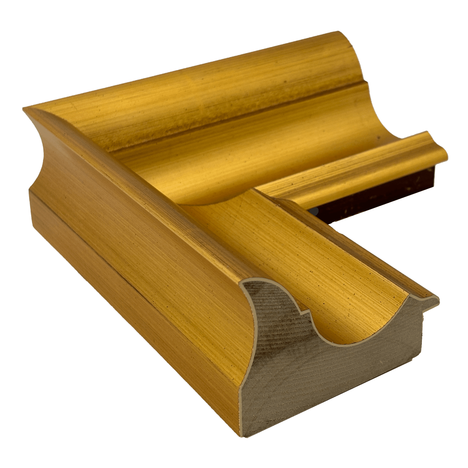 Gold Frame Basic Traditional Classic Gold Frame - Default Title - Articient